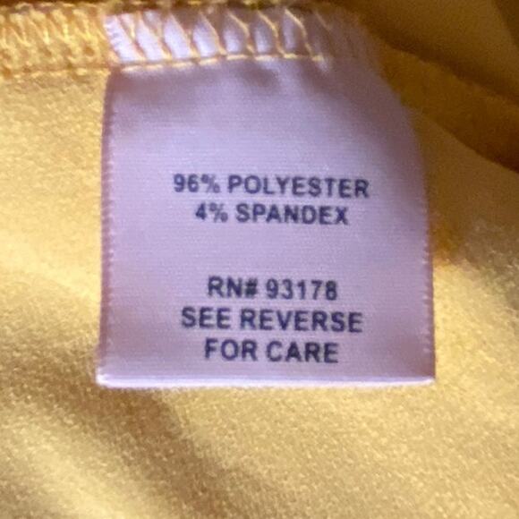 Philosophy Gold Short Sleeve Hook and Eye Top Professional Work - Picture 4 of 4